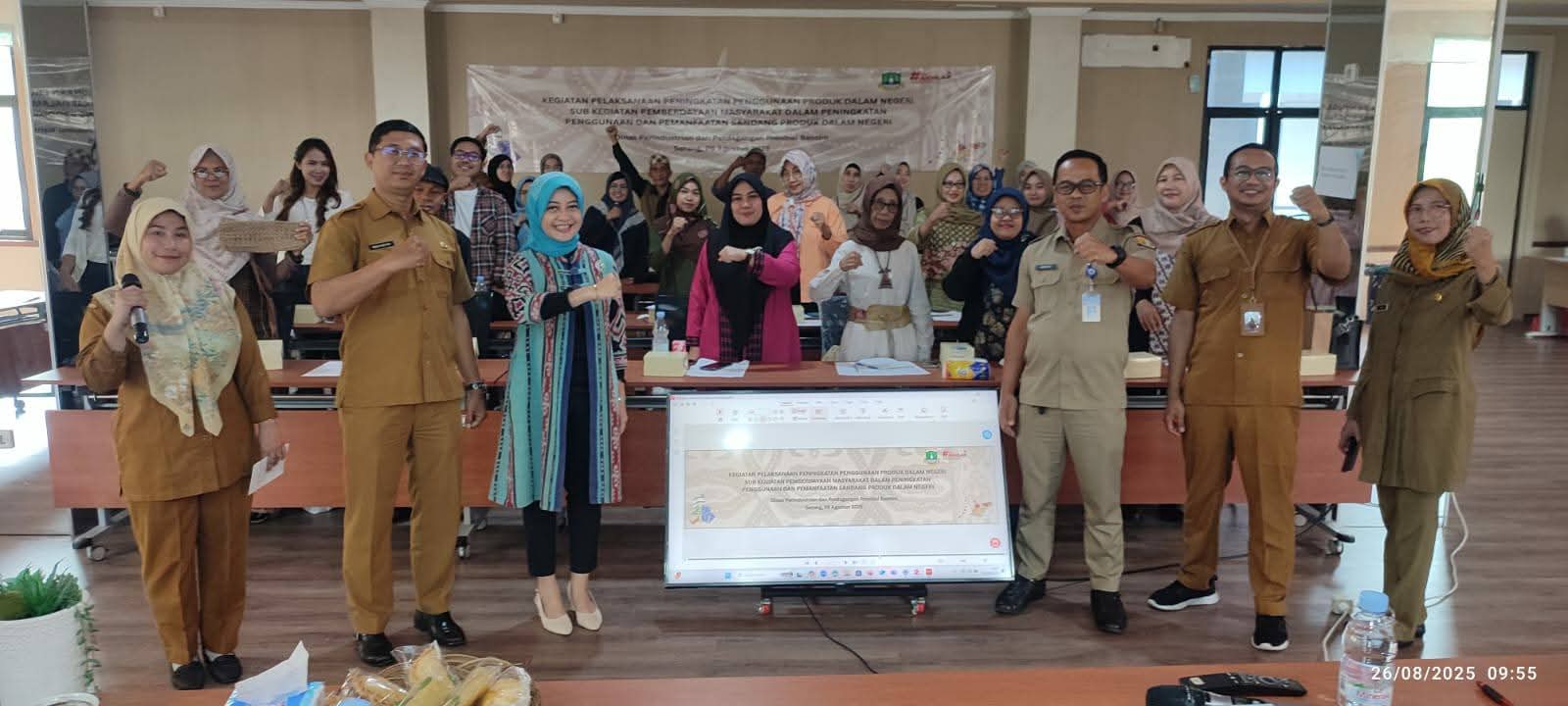 Laura Irawati Direktur Piwku Inkkubator Bisnis narasumber Disperindag Banten