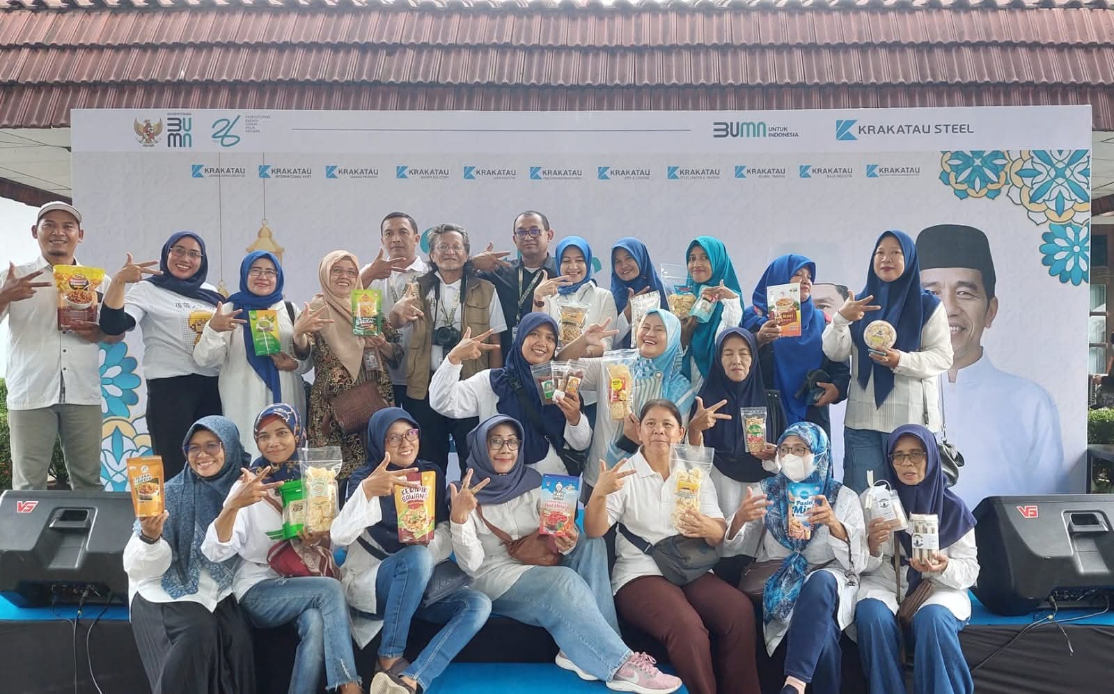 Bazar Ramadhan Mitra Binaan PT Krakatau Steel - Piwku
